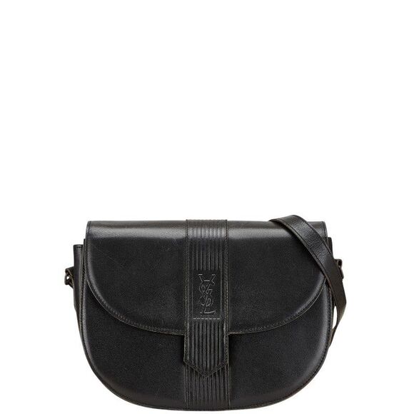 Saint Laurent Cassandra Leather Shoulder Bag - Picture 1 of 10